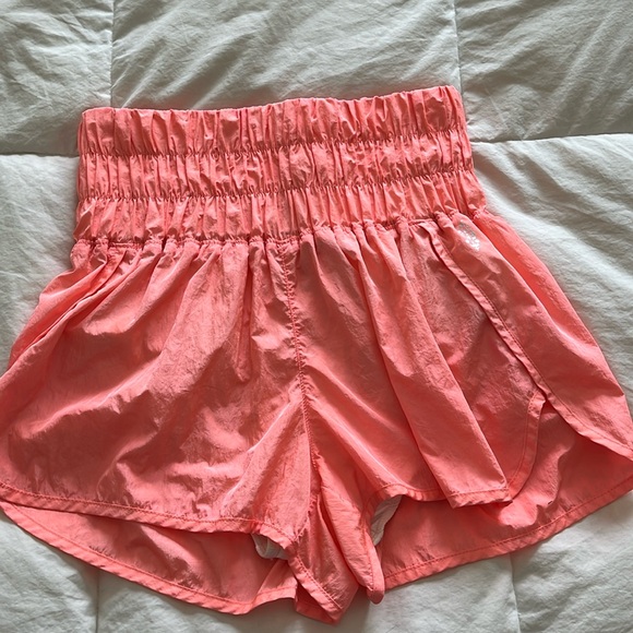 Women’s Free People Movement athletic shorts, melon colored, size s - Picture 1 of 5